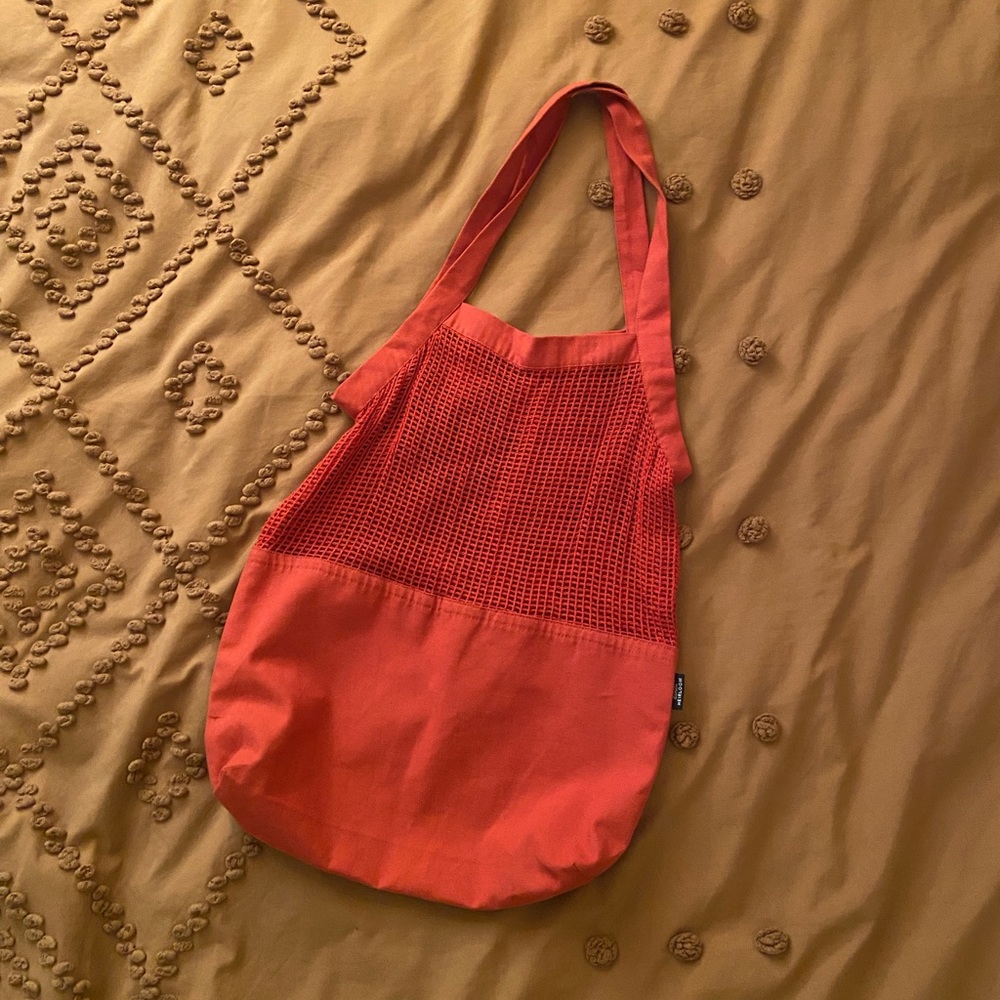 Red Market Tote